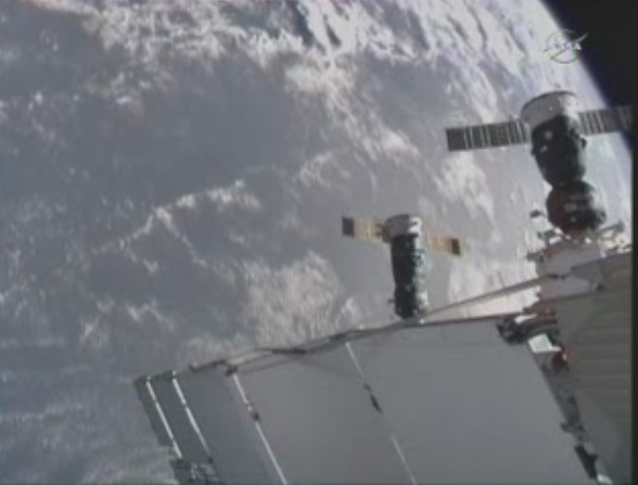 Russian Supply Ship Docks at Space Station on 2nd Try